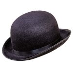 Chapeau melon noir adulte - widmann - chapeau melon noir adulte - adulte - int�rieur
