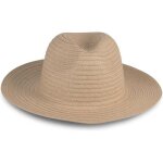 Chapeau de paille classique (naturel - 59 cm - homme)