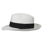 Chapeau panama blanc - horka - tiss  la main - pour homme