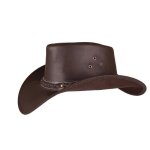 Chapeau de randonn�e en cuir horka denver pour homme - marron - montagne