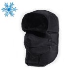 Chapkas dhiver hommechapka avec masque coupe - vent femme pour ski snowboard patinage(56 - 60cm)