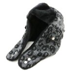 Chapka - st petersbourg - noir gris - femme - automne / hiver