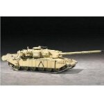 Char de bataille - trumpeter - challenger 1 - echelle 1 / 72 - 110 pi�ces - vert