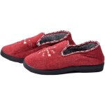 Charentaise femme pantoufle premium brodée - ozabi - modèle k88r13 - rouge bordeaux - intérieur fourré ... Charentaise femme pantoufle premium brodée - ozabi - modèle k88r13 - rouge bordeaux - intérieur fourré ...