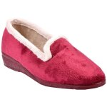 Charentaise femme pantoufle premium - ozabi - modle 262 suapel bordeaux - confortable et rsistante