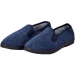 Charentaise homme en feutrine fourre - ozabi - modle k88r8 - couleur marine - confortable et rsistante ...