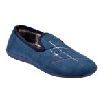 Charentaise homme pantoufle premium - ozabi - modle 22160b1 - marine - confortable et rsistante