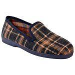 Charentaise homme pantoufle premium - ozabi - modèle 2350 - confortable et résistante - marine Charentaise homme pantoufle premium - ozabi - modèle 2350 - confortable et résistante - marine