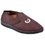 Charentaise homme pantoufle premium - ozabi - mu7288 marron - confortable et résistante Charentaise homme pantoufle premium - ozabi - mu7288 marron - confortable et résistante