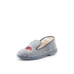 Charentaise - damart - chaussons thermolactyl - gris