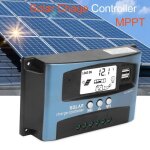 Chargeur de batterie 100a mppt panneau solaire rgulateur de charge contrleur 12v - 24v auto tracking ...