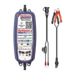 Chargeur de batterie moto tecmate optimate 2 duo - bleu - tu