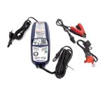 Chargeur de batterie moto - tecmate - optimate 5 - start - stop - bleu