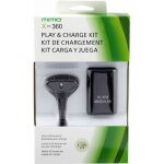Chargeur & batterie rechargeable 4800mah pour contrleur manette xbox 360 - noir