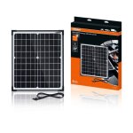 Chargeur de batterie solaire pour v�hicules solar panel 1500 osram