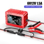 Chargeur de batterie pour voiture intelligent 6v / 12v 1. 5a - adaptées aux voitures voiturettes de golf ... Chargeur de batterie pour voiture intelligent 6v / 12v 1. 5a - adaptées aux voitures voiturettes de golf ...