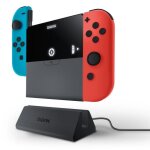 Chargeur pour joy - con et console - nintendo - station de chargement - rouge - usb type - c - portable ...