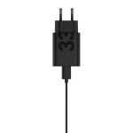 Chargeur motorola turbopower 33 w + c�ble usb c noir