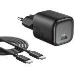 Chargeur noir rapide 30w + cable usb c pour samsung s25 / s25 plus / s25 ultra / s24 fe / z flip 6 / ...