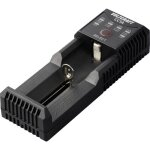 Chargeur de piles rondes voltcraft cc1a nimh li - ion lifepo nicd lr6 (aa) lr03 (aaa) lr14 (c) 10440 ...