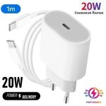Chargeur rapide 20w - massilia tech - samsung galaxy a05s - usb - c - 1m - protection surtension