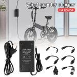Chargeur rapide - momotou - 546 v 2 a - compatible v�lo et scooter �lectrique - protection s�curit� int�gr�e ...