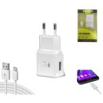 Chargeur rapide afc compatible tablette samsung galaxy tab a7 (2020) / samsung galaxy tab s6 + cable ...