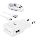 Chargeur rapide samsung + cable type - c 1. 20 m galaxy a3 2017