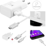 Chargeur - samsung - galaxy j3 / j3 2017 / j2 2018 / j5 / j5 2017 - charge rapide - cble micro - usb ...