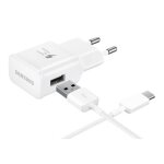 Chargeur samsung rapide ep - ta20ewe + cable usb ecb - du4awe pour mobile samsung galaxy a7 sm - 750 ...
