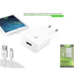 Chargeur secteur charge rapide pour tablette blackview tab8 tab 8 / blackview tab 8e + c�ble usb - c ...