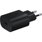 Chargeur secteur rapide - 25w - samsung - port usb type c (sans câble) - noir Chargeur secteur rapide - 25w - samsung - port usb type c (sans câble) - noir