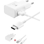 Chargeur secteur - samsung - galaxy j4 plus / j4 / j6 / j6 plus - charge rapide - cble micro - usb - ...