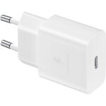 Chargeur secteur usb c - 15w - samsung - blanc