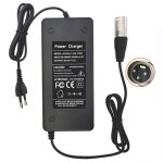 Chargeur trottinette electrique 54. 6v3aconnecteur xlr � 3 brochesbatterie au lithium m�lepour scooter ...