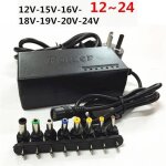 Chargeur universel - gobro - 96w - compatible acer samsung lg hp - 12 - 24v - noir