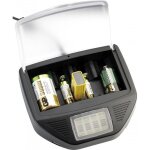 Chargeur universel - tka - 2 x usb - recharge piles alcalines - protection intelligente - cran lcd
