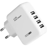 Chargeur usb 4 ports pour iphone ipad tlphone tablette