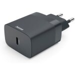 Chargeur usb - c - hama - 30w - power delivery - noir - charge rapide pour smartphones et tablettes