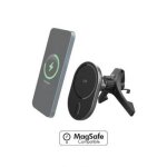Chargeur voiture - force power - magsafe - 15w - protection surchauffe - noir