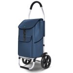Vounot chariot de courses 2 en 1 pliable aluminium - caddie et diable - sac impermable - 2 roues - ...