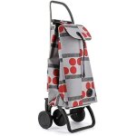Chariot de courses - rolser - imx318 - aluminium - rouge - 2 / 4 roues