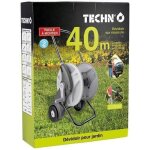 Chariot d�vidoir sur roues nu - techno - en alu et plastique - 40m