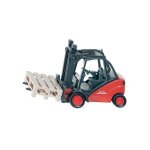 Chariot lvateur linde - siku - fourche mobile - 2 palettes incluses