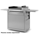 Forge adour chariot pour plancha inox - chpif60