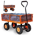 Chariot de jardin - fuxtec fx - gw350 - charge max. 150kg