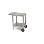 Chariot - krampouz - kheco1 - inox - rangement  bouteilles - tablettes rabattables