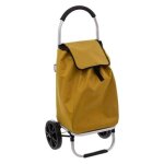 Chariot de marché design modern 98cm moutarde Chariot de marché design modern 98cm moutarde