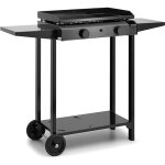 Chariot ouvert pour plancha forge adour base 60 acier