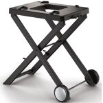 Chariot pliable - ninja - og701eu - noir - compatible avec barbecue lectrique - rangement facile